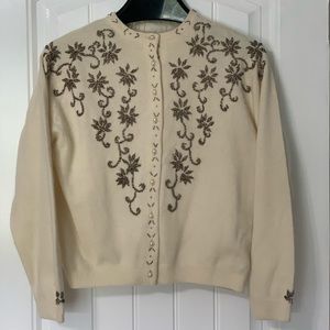 Vintage Angora Wool Cardigan